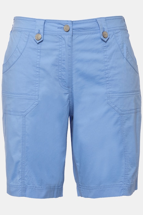 Cargo-Bermuda, Komfortbund, 4-Pocket-Schnitt