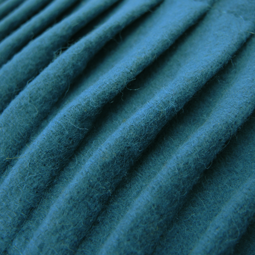 Kussen small wave Small wave petrol blue