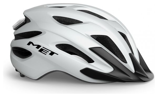 Casque MET Crossover White Mat