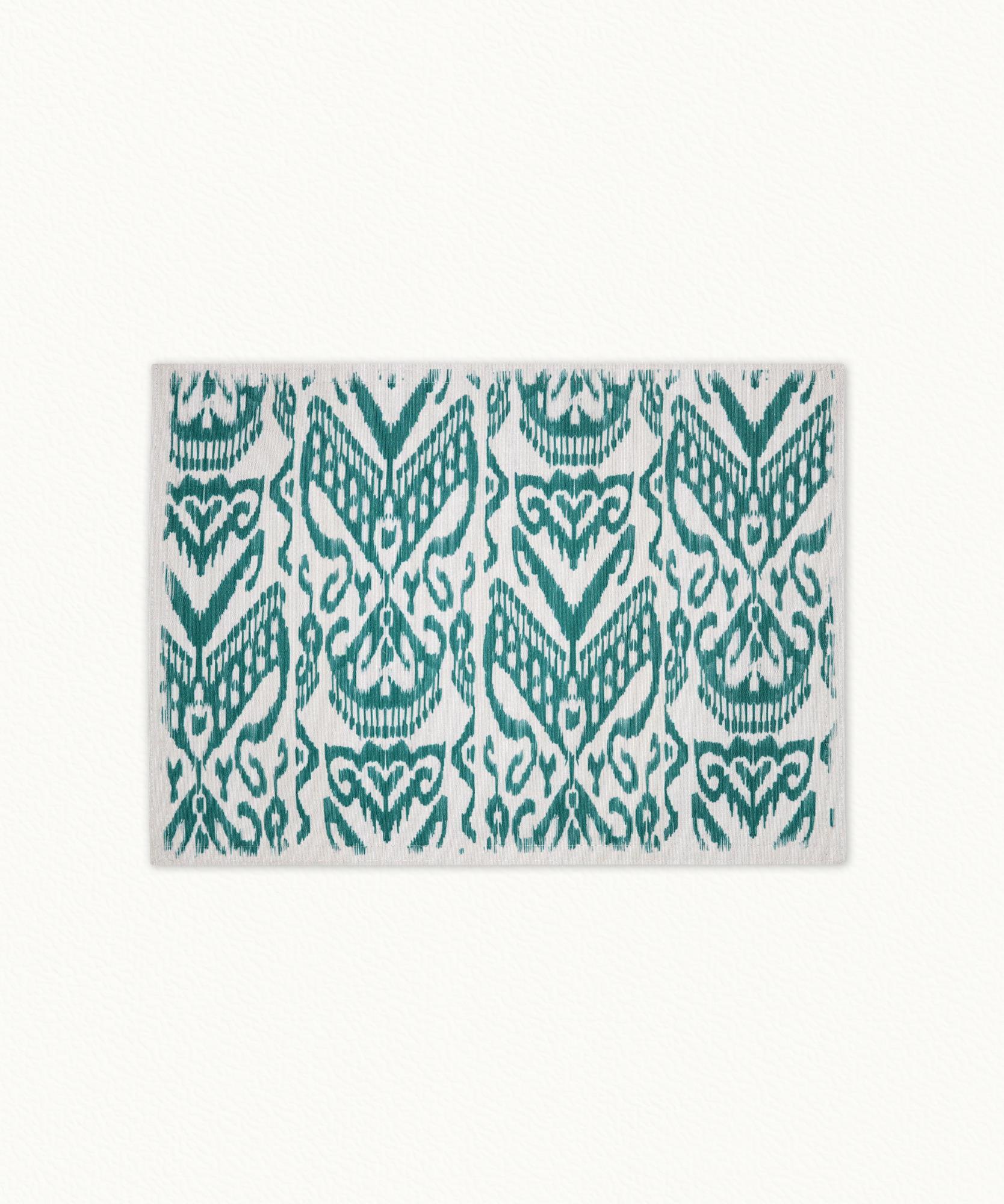 Set de table Fleurikat  45 x 33cm - Vert