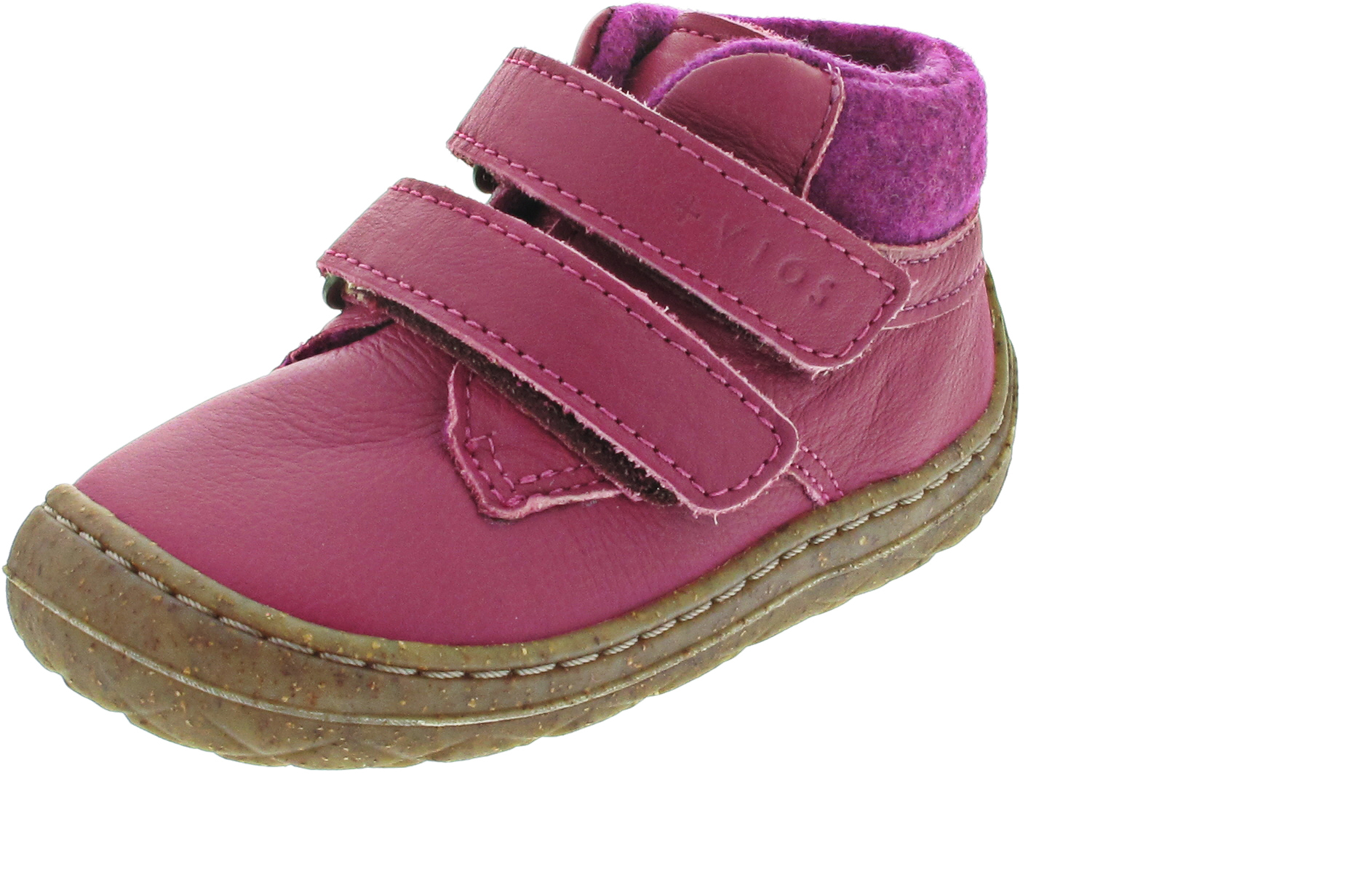 Superfit Saturnus Klettlauflernschuh pink