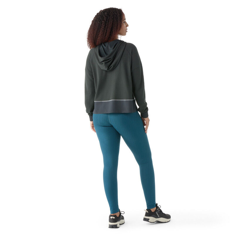 Active Uptempo Full Zip Hoodie - Sweatshirt en laine mérinos femme
