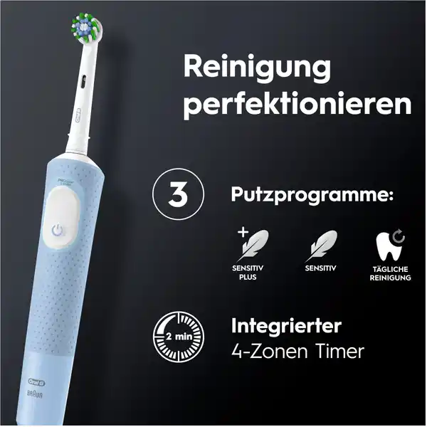 Vitality Pro D103 Elektrische Zahnbürste Blue