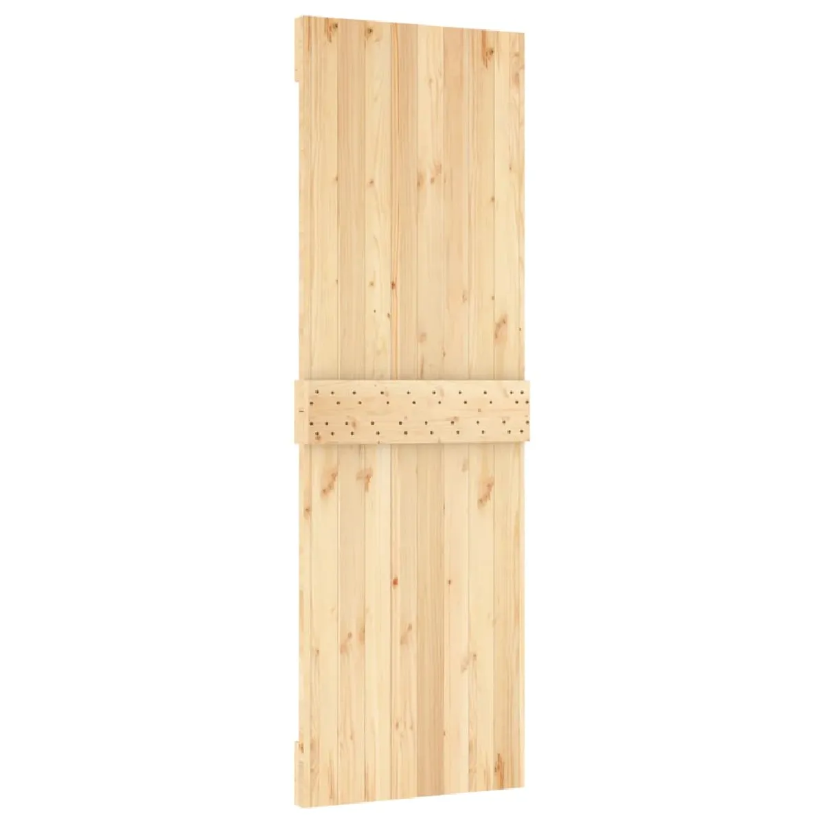 vidaXL Porte coulissante pin massif 70x210 cm avec kit