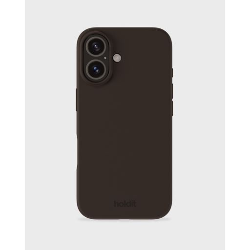 holdit Iphone 16 Silikone Cover, Chocolate