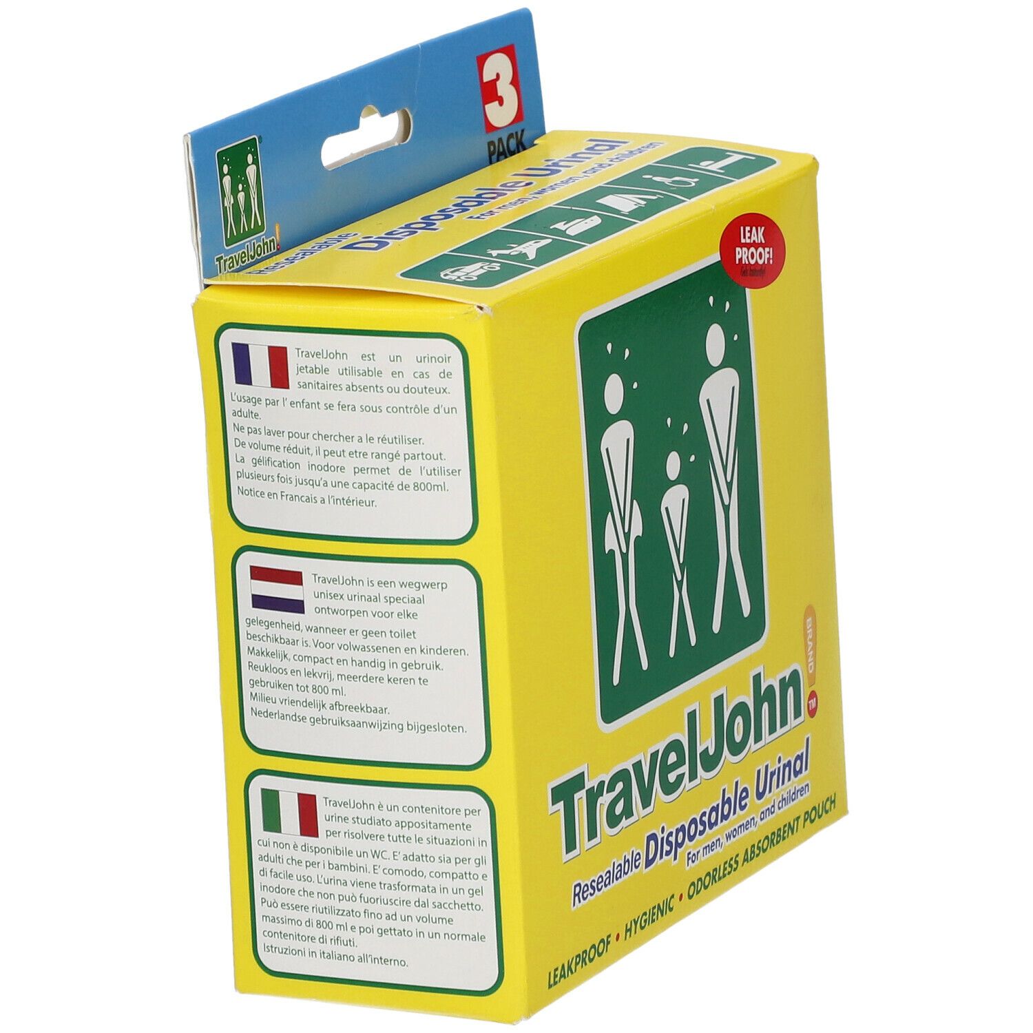 TravelJohn! Urinbeutel