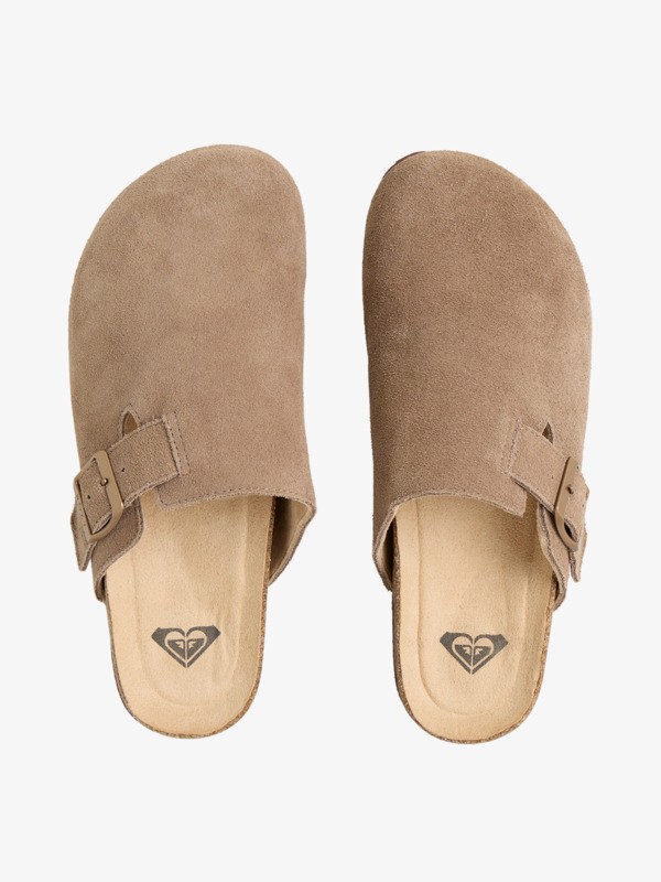 Zeliah Sin Fur Mules Beige Femme