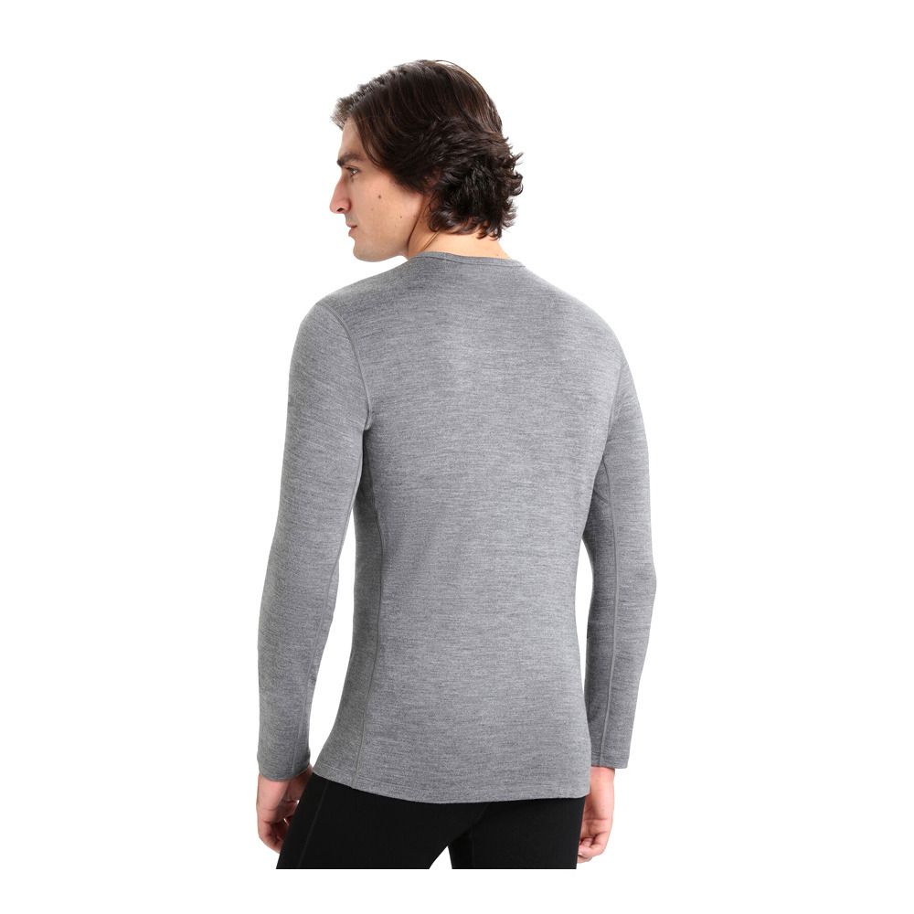 Icebreaker 260 TECH - Sous-couche Homme gritstone hthr