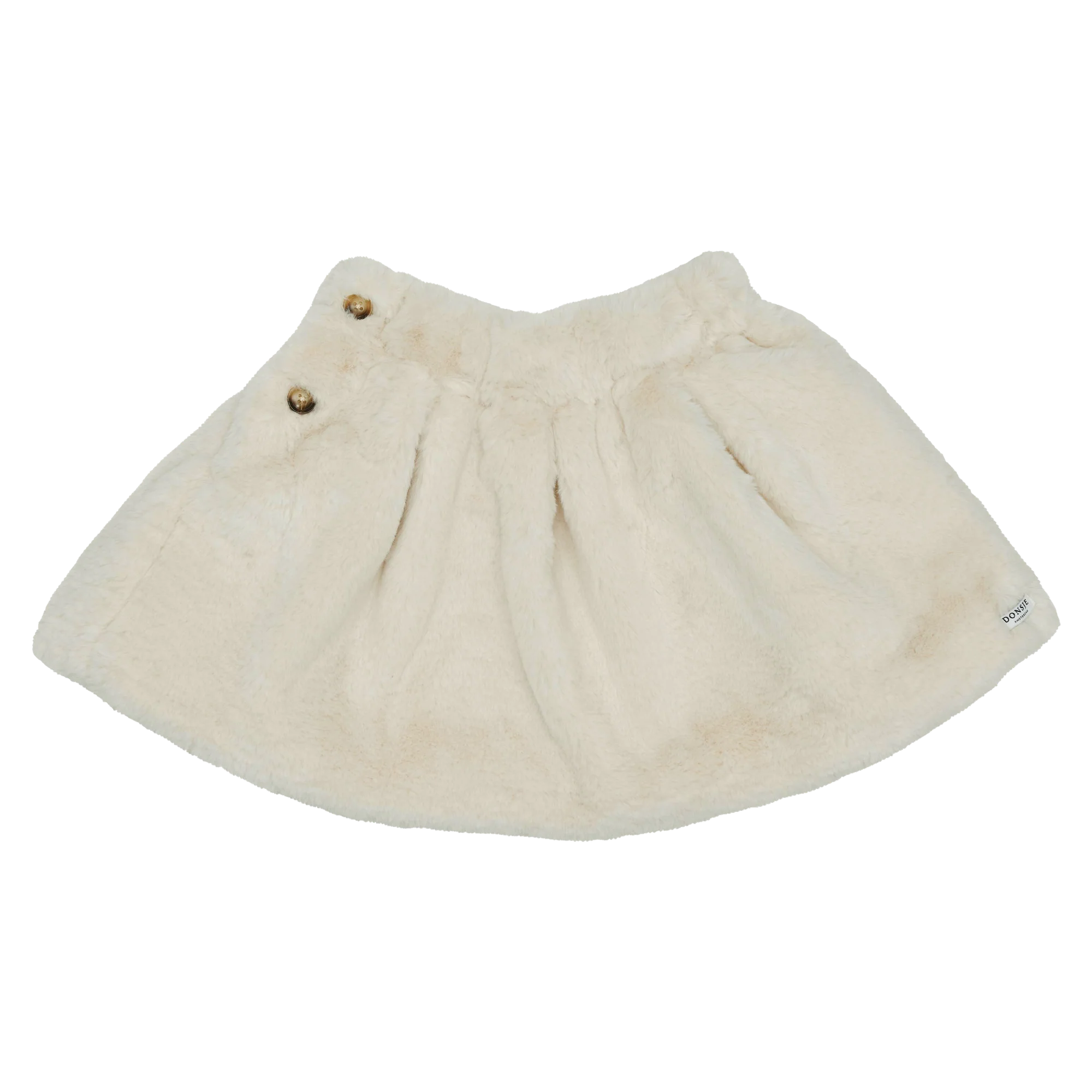 Qisabelle Skirt | Off White Teddy