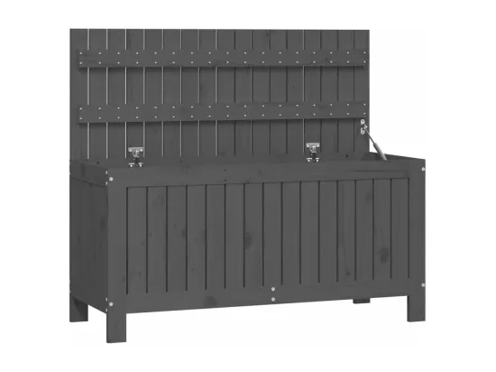 Coffre boîte meuble de bois marron 108 x 42.5 x 54 cm 02_0013076