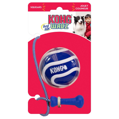 KONG Hundeball Wavz Bunjiball Assortiert M