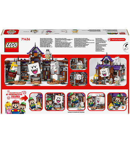 LEGO? Super Mario - King Boos Hjems?gte Pal? 71436 - 932 Dele
