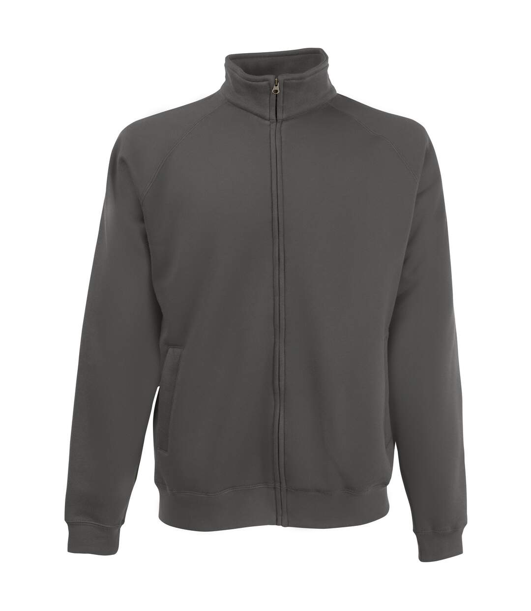 Fruit Of The Loom - Sweatshirt à fermeture zippée - Homme (Gris) - UTBC370
