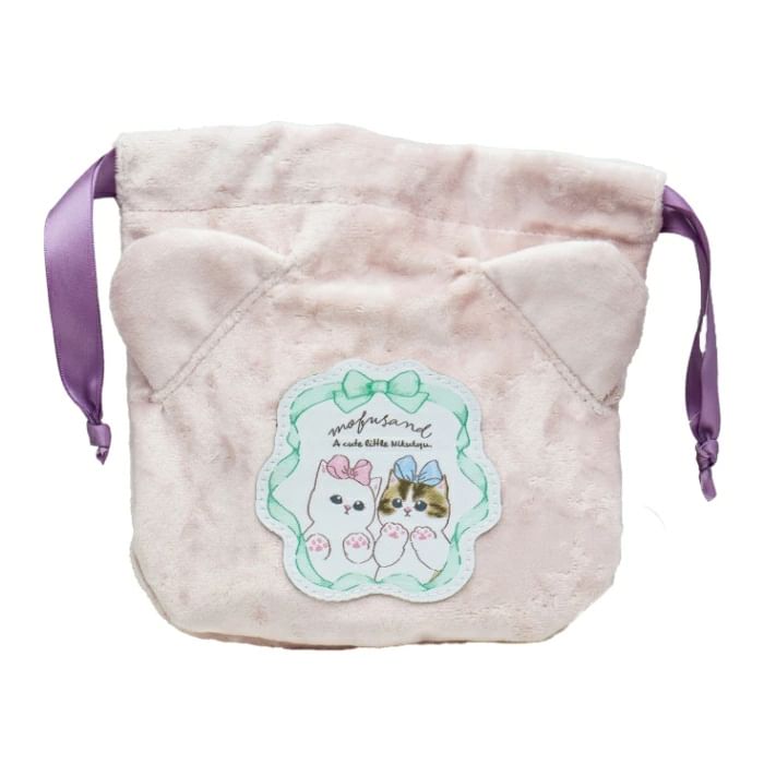 Sun-Star Stationery - mofusand Drawstring Pouch