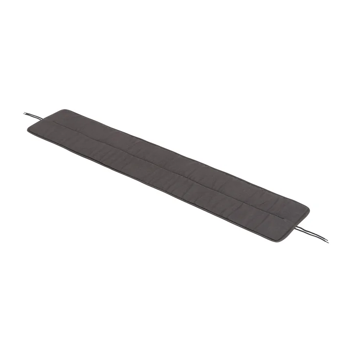 Muuto - Sitzkissen für Linear Steel Bank, L 170 cm, dunkelgrau