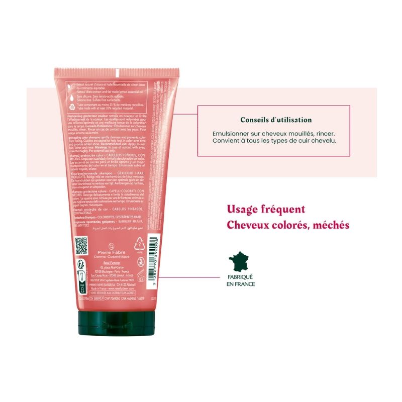 Shampooing protecteur couleur Color Glow René Furterer 500 ml