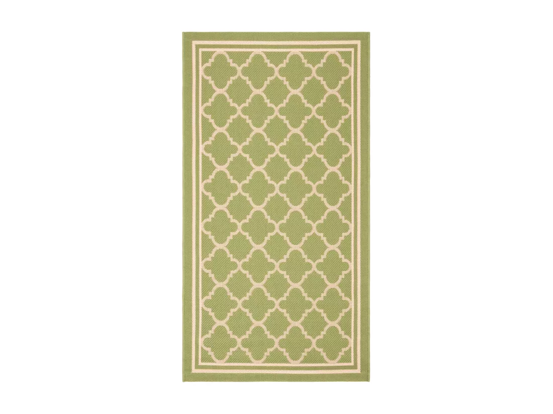 Tapis Green & Beige 79 X 152 cm - Bleeker