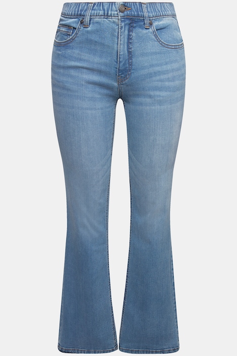Bootcut-Jeans Marie, weites Bein, 5-Pocket-Schnitt