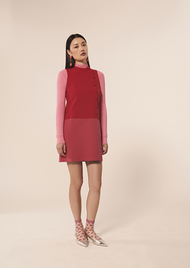 Robe Rellarouge en toile double