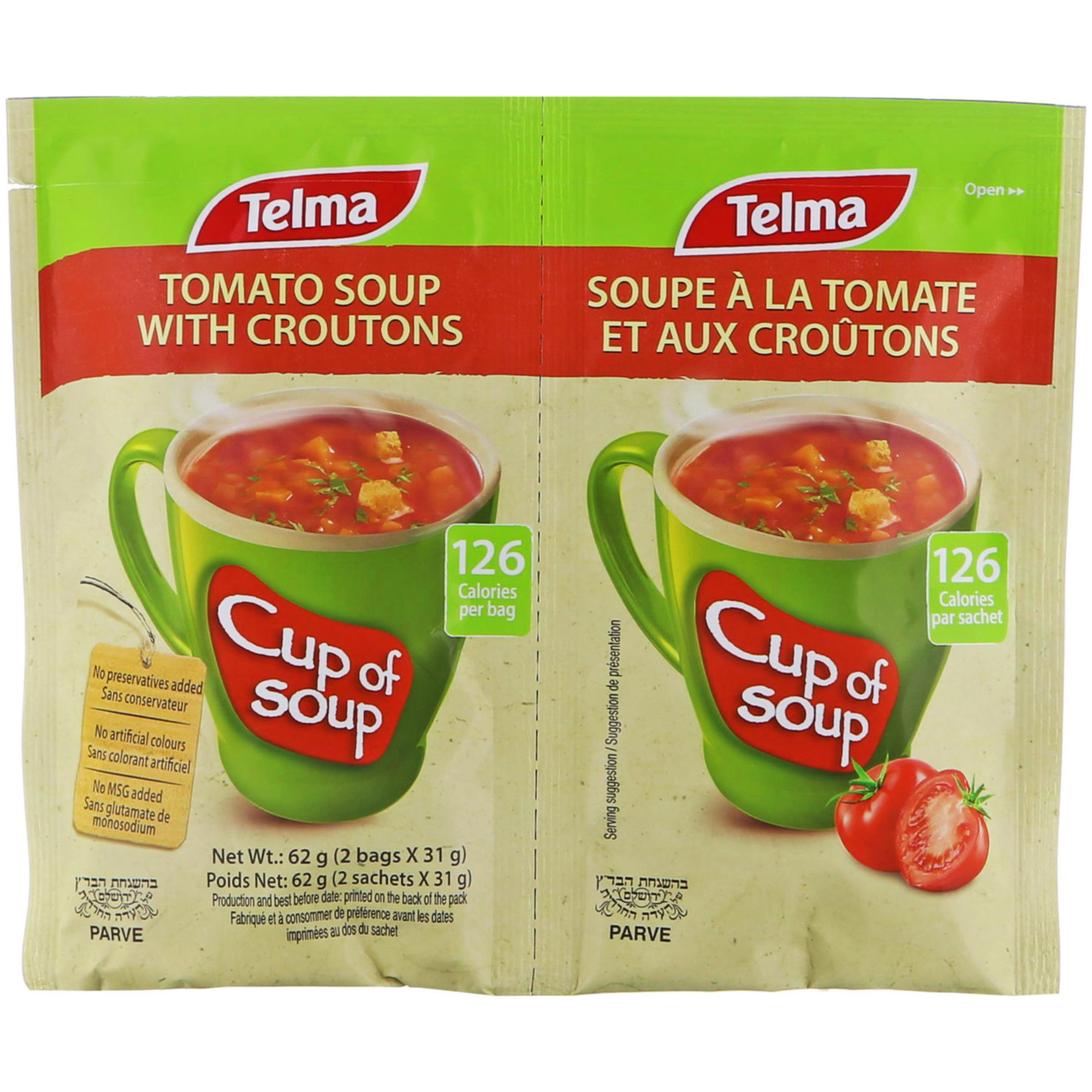 Instant Soup Tomaten Koscher