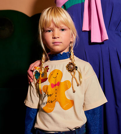 Bobo Choses T-shirt - Gingerbread - Offwhite