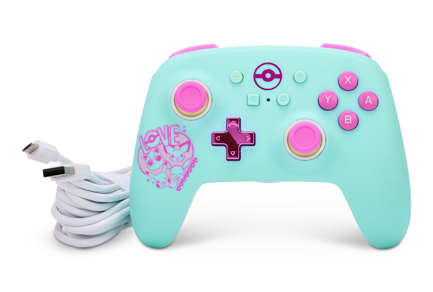 PowerA Enhanced Wired Controller - Nintendo Switch - Pokémon: Sweet Friends
