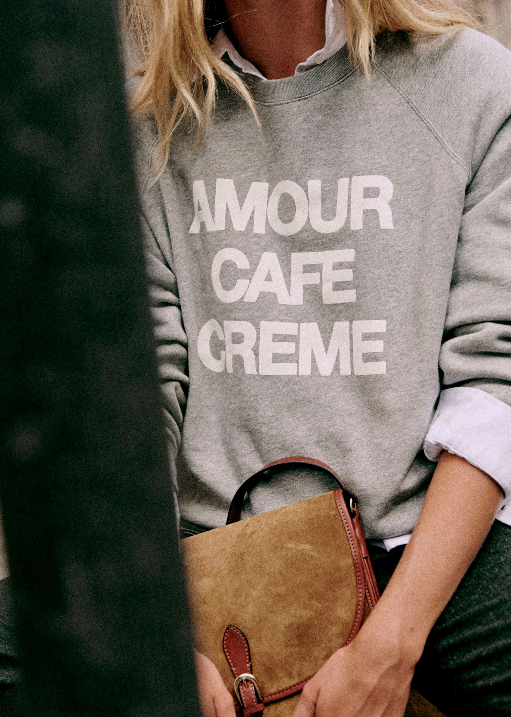 Sweat-Shirt Amour Café Crème - Gris Chiné - E-SHOP/SWEATS & MARINIÈRES Sweats 5905743