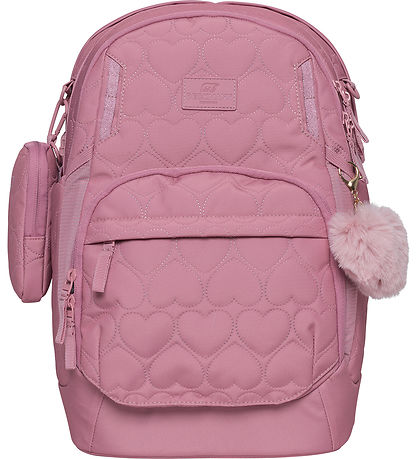 Beckmann Schulranzen - Sport Air - 30 L - Gepolstert Heart - Ros