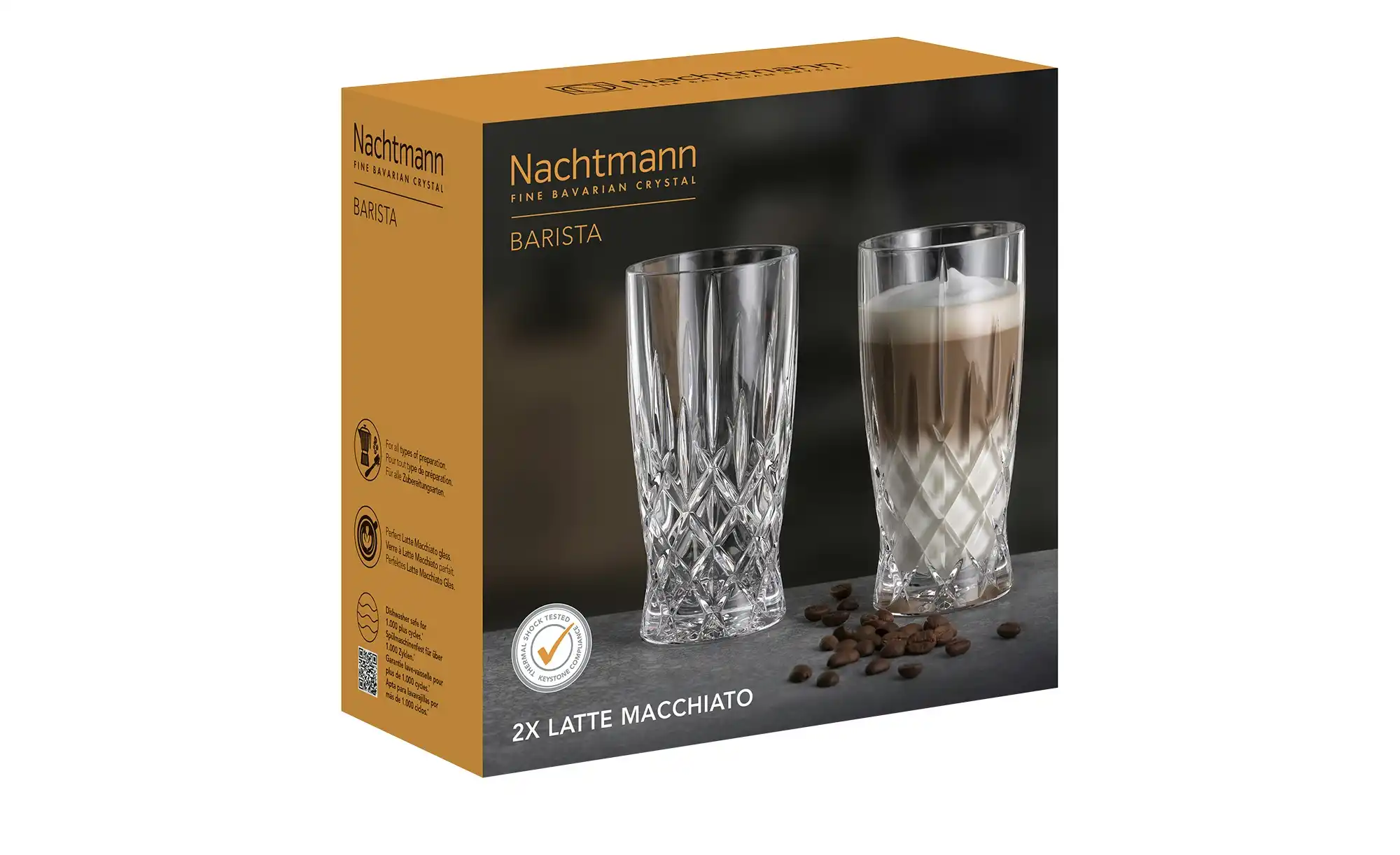 Nachtmann Latte Macchiato-Gläser 2er Set Noblesse