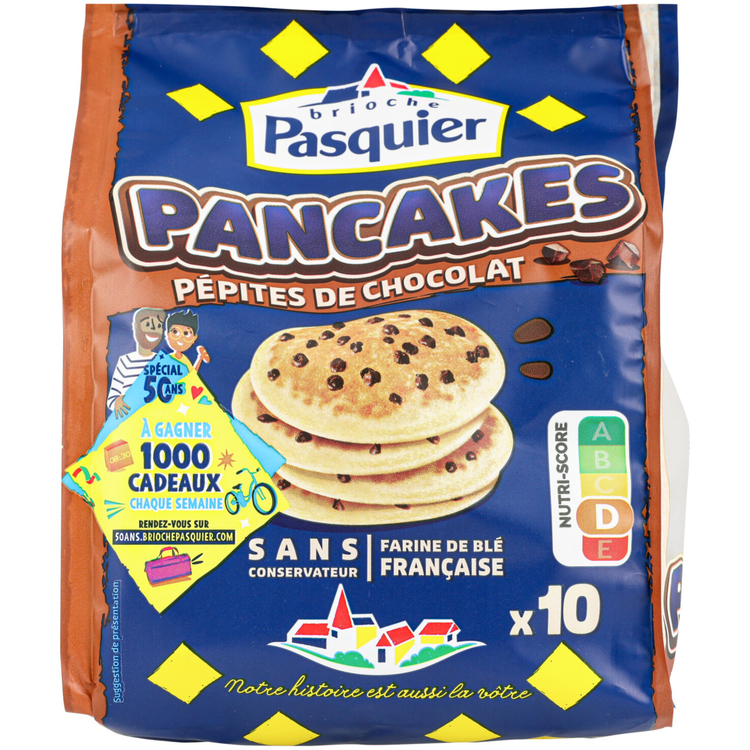 Pasquier Pancakes Choco 10 Stück