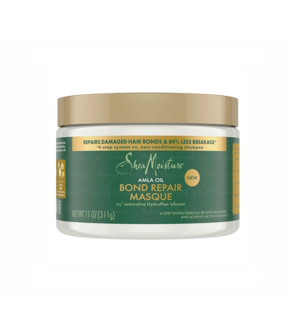 Shea Moisture - *HydroPlex* - Máscara Bond Repair - Óleo de Amla
