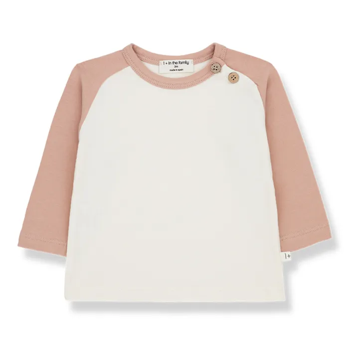 1+ in the family T-Shirt Manches Longues Guim | Vieux Rose