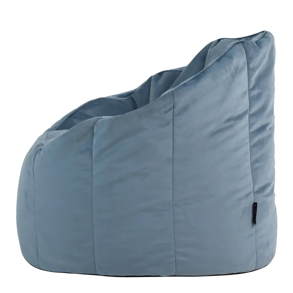 icon Zitzak en Poef Sirena - Zitzak Velvet - Blauw