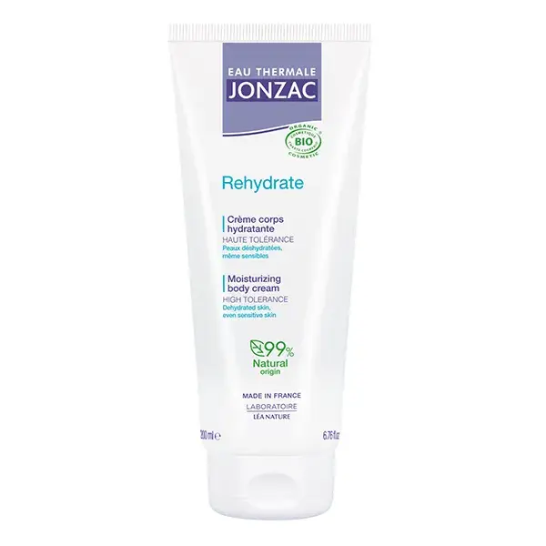 Creme Hidratante Corporal Rico e Orgânico Reidratante com Água Termal Jonzac 200ml