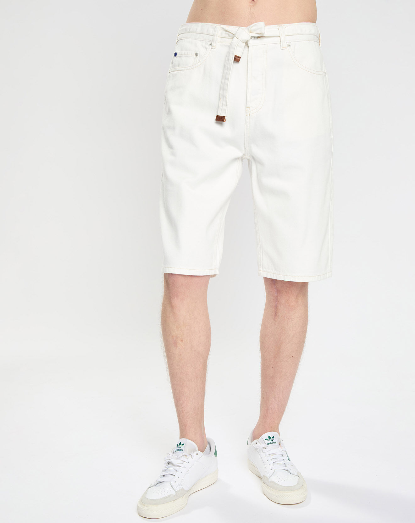 Scotch & Soda Short en Jean Regular Fit Strand Loose blanc