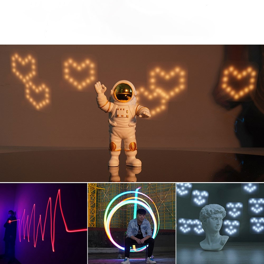 RGB LED Foto Licht Dimmbare Video Beleuchtung mit 1/4