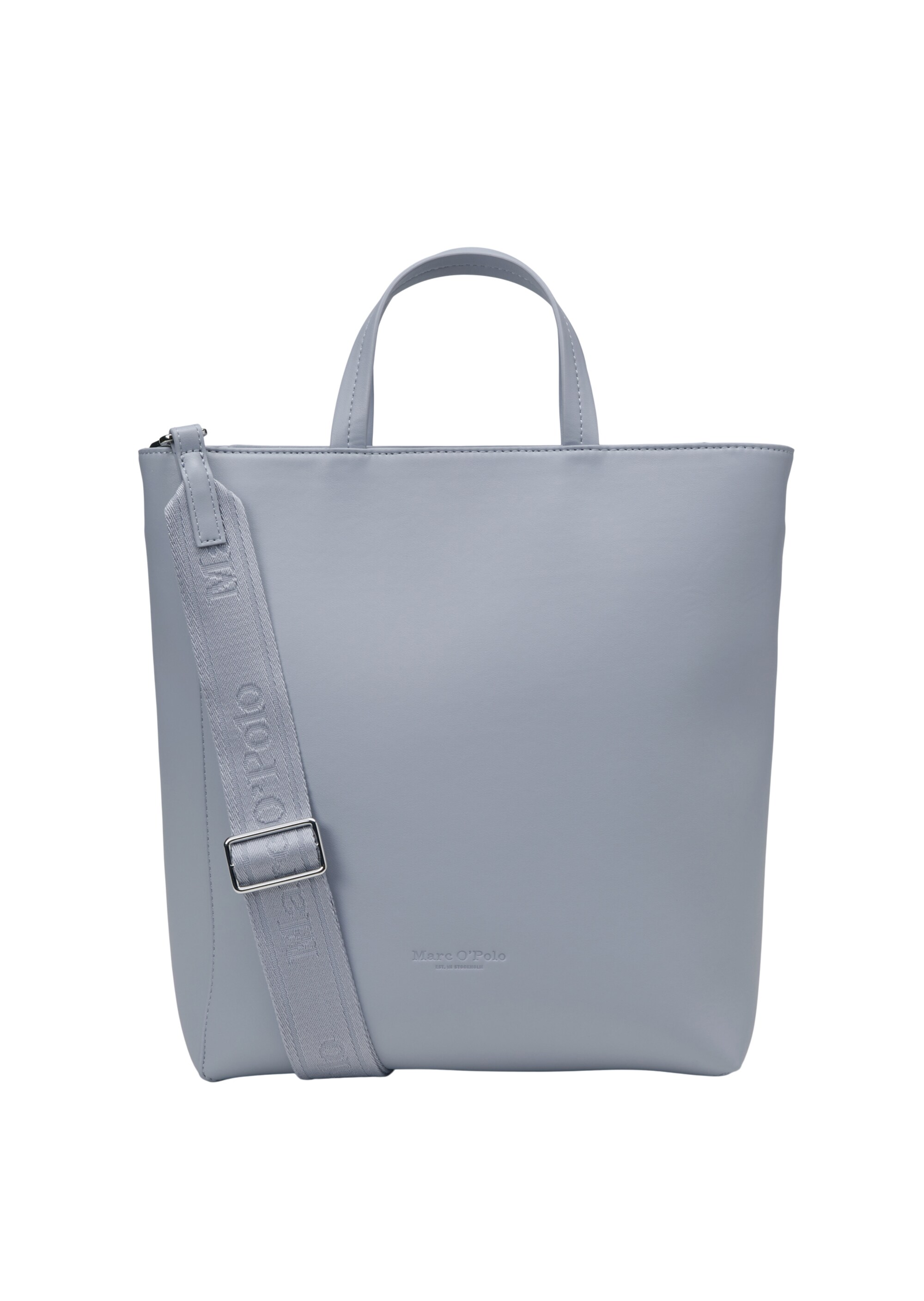 Shopper medium aus einer Lederalternative aus recyceltem Polyester