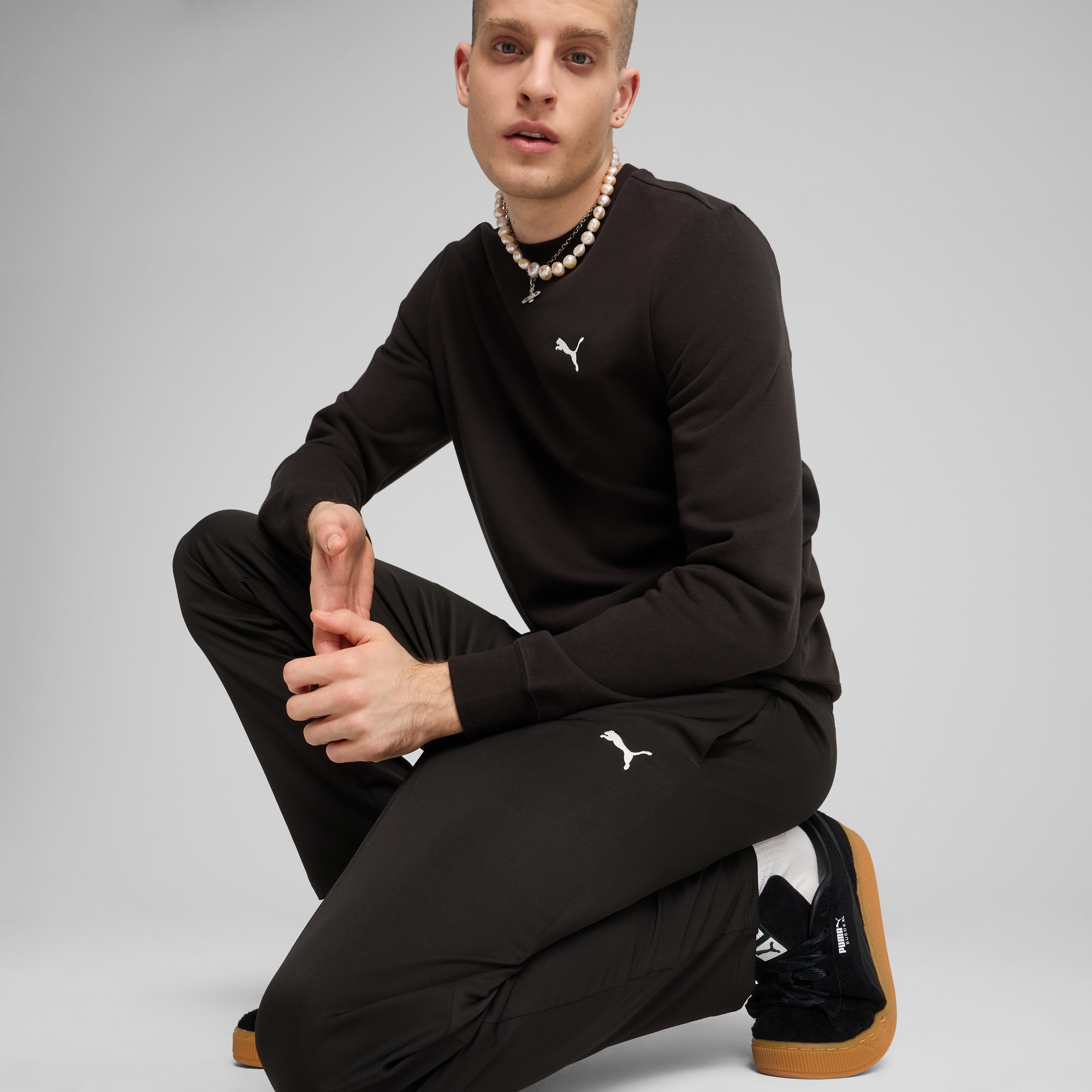 PUMA Trainingshose »ESS WOVEN PANTS OP«  Webmaterial, dryCELL: Performance-Technologie