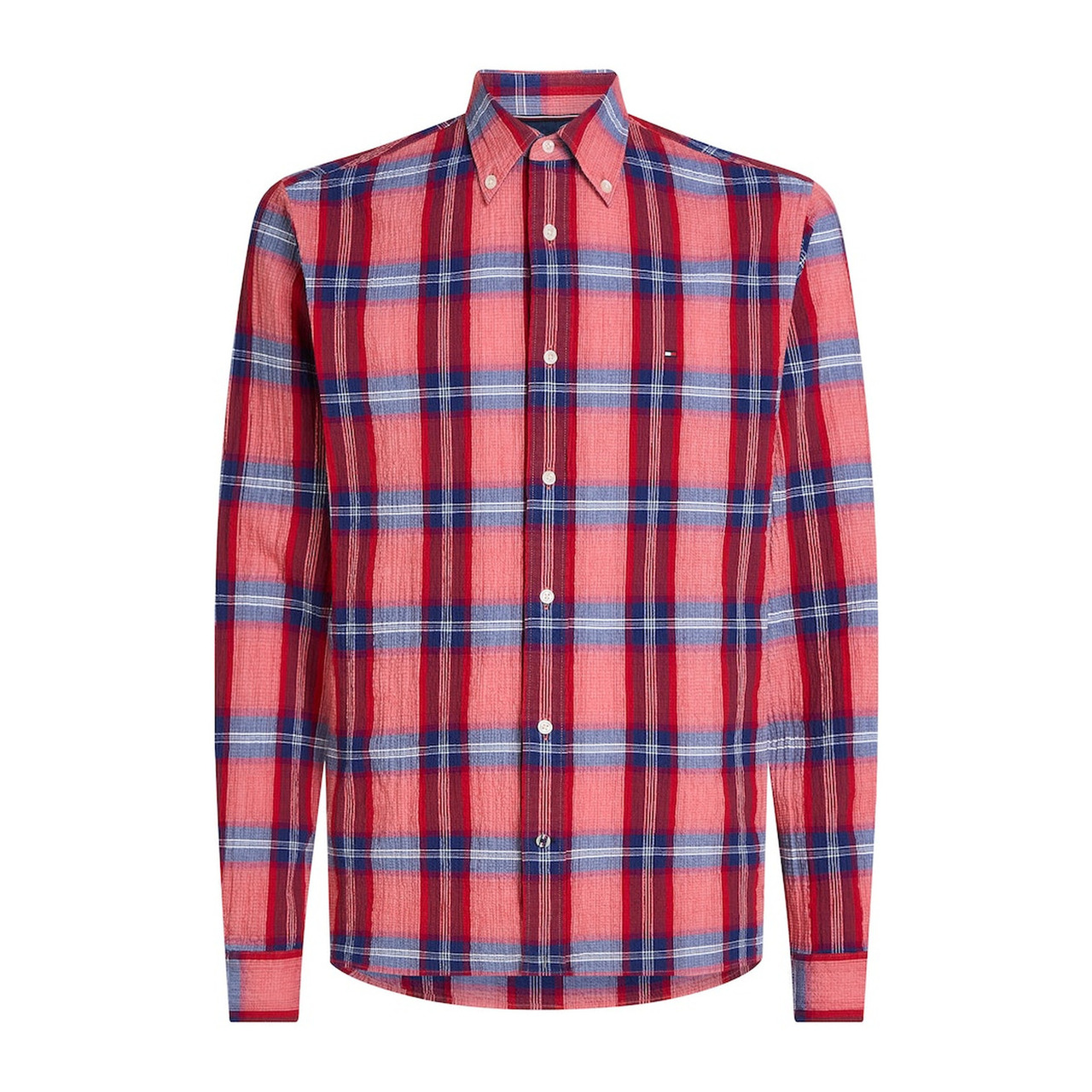 Tommy Hilfiger FLEX TEXTURED TARTAN RF SHIRT