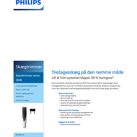Philips trimmer BT3206/14