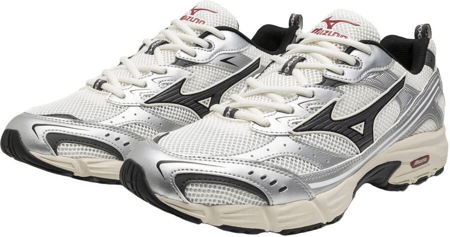 MIZUNO Lage Sneakers Mxr Sport Maat: 46 Materiaal: Leatherlook Kleur: Zilver