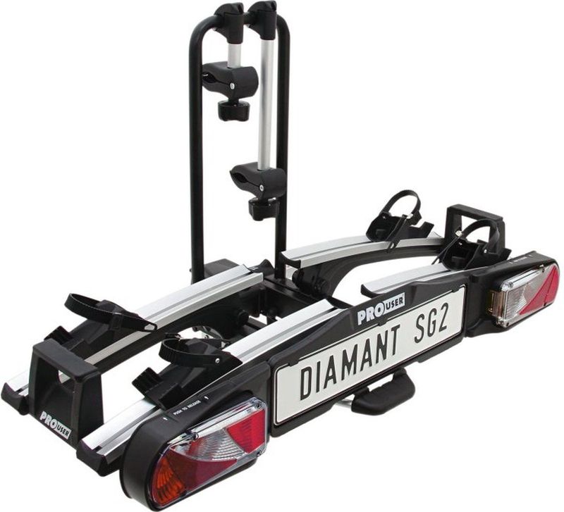 Pro-user - Diamant Sg2 - Fietsendrager - Geschikt voor 2 Fietsen - Draaggewicht 60 kg