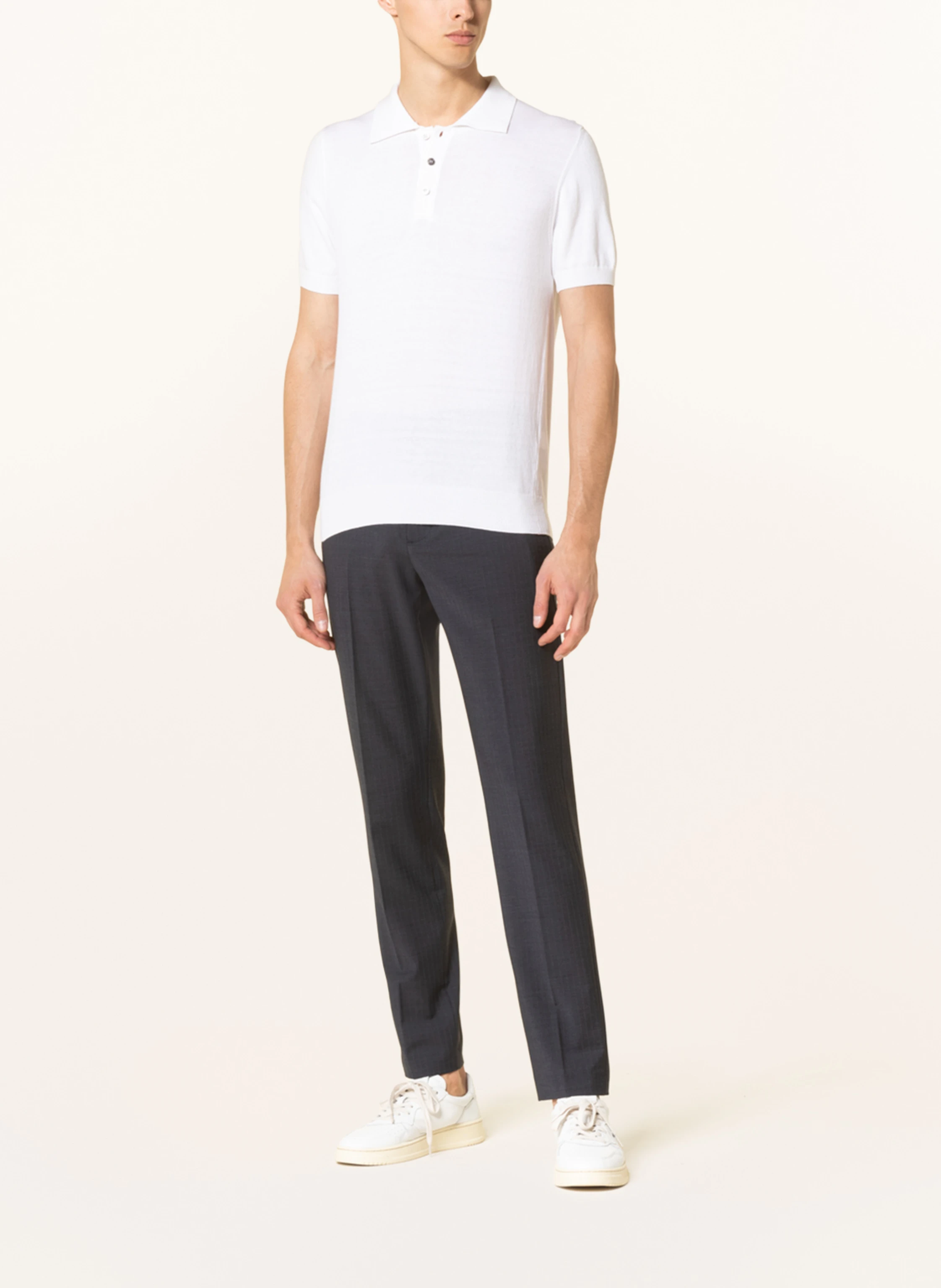 DRESSLER Strick-Poloshirt