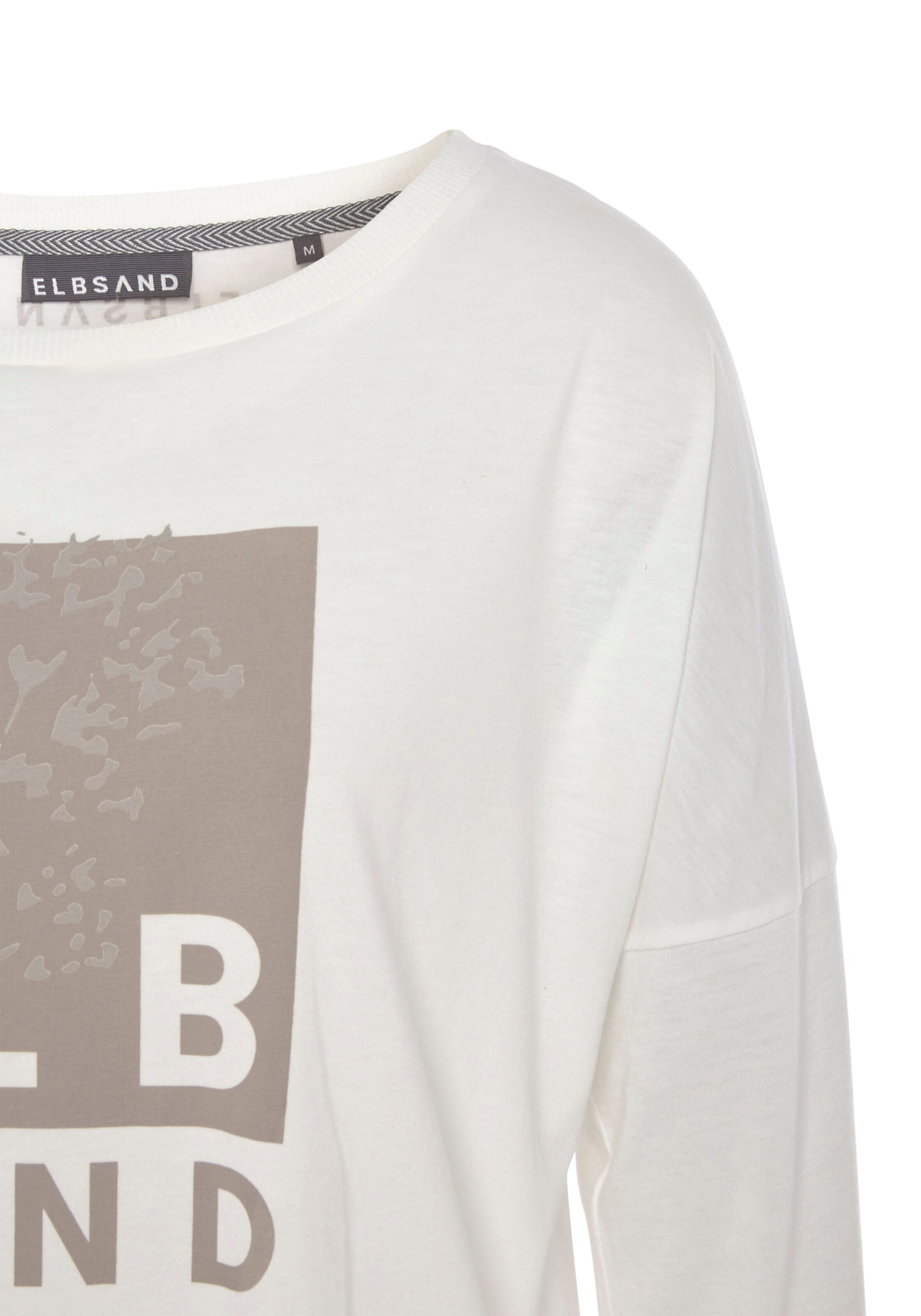Elbsand Langarmshirt in weiß