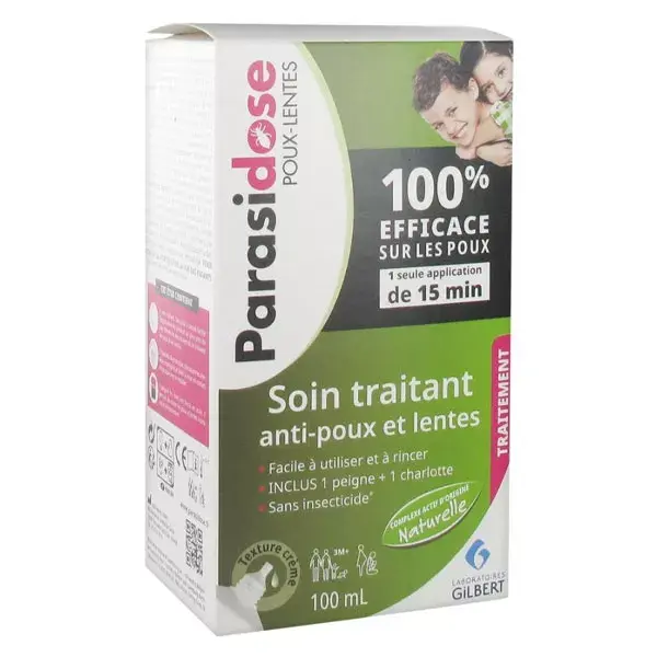 Tratamento Parasidose contra piolhos e lêndeas 100ml