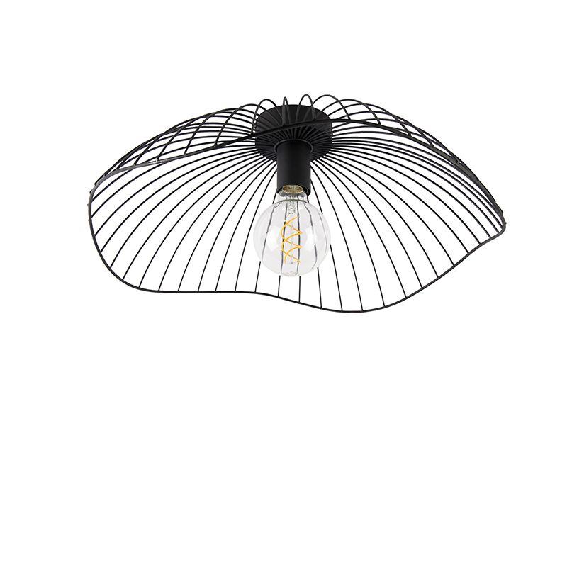 Design plafondlamp zwart 50 cm - Pua