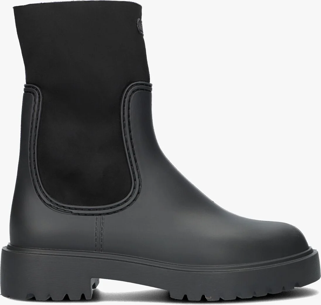 UNISA zwarte unisa enkelboots fluor