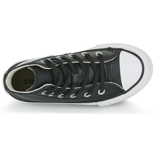 Converse - Chuck Taylor All Star Eva Lift Leather Foundation Hi - Noir