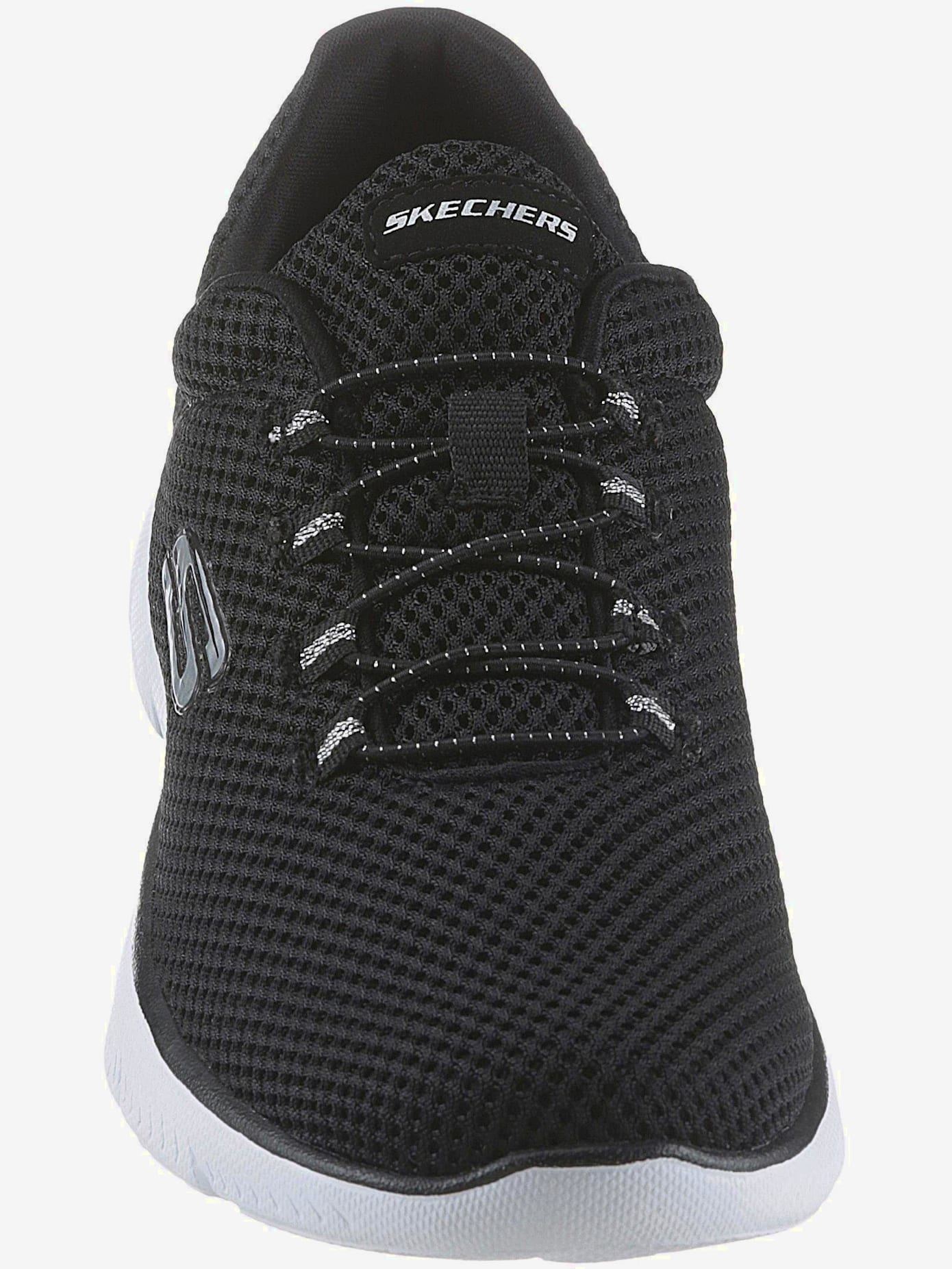 Sneakers slip on élastique facile à enfiler