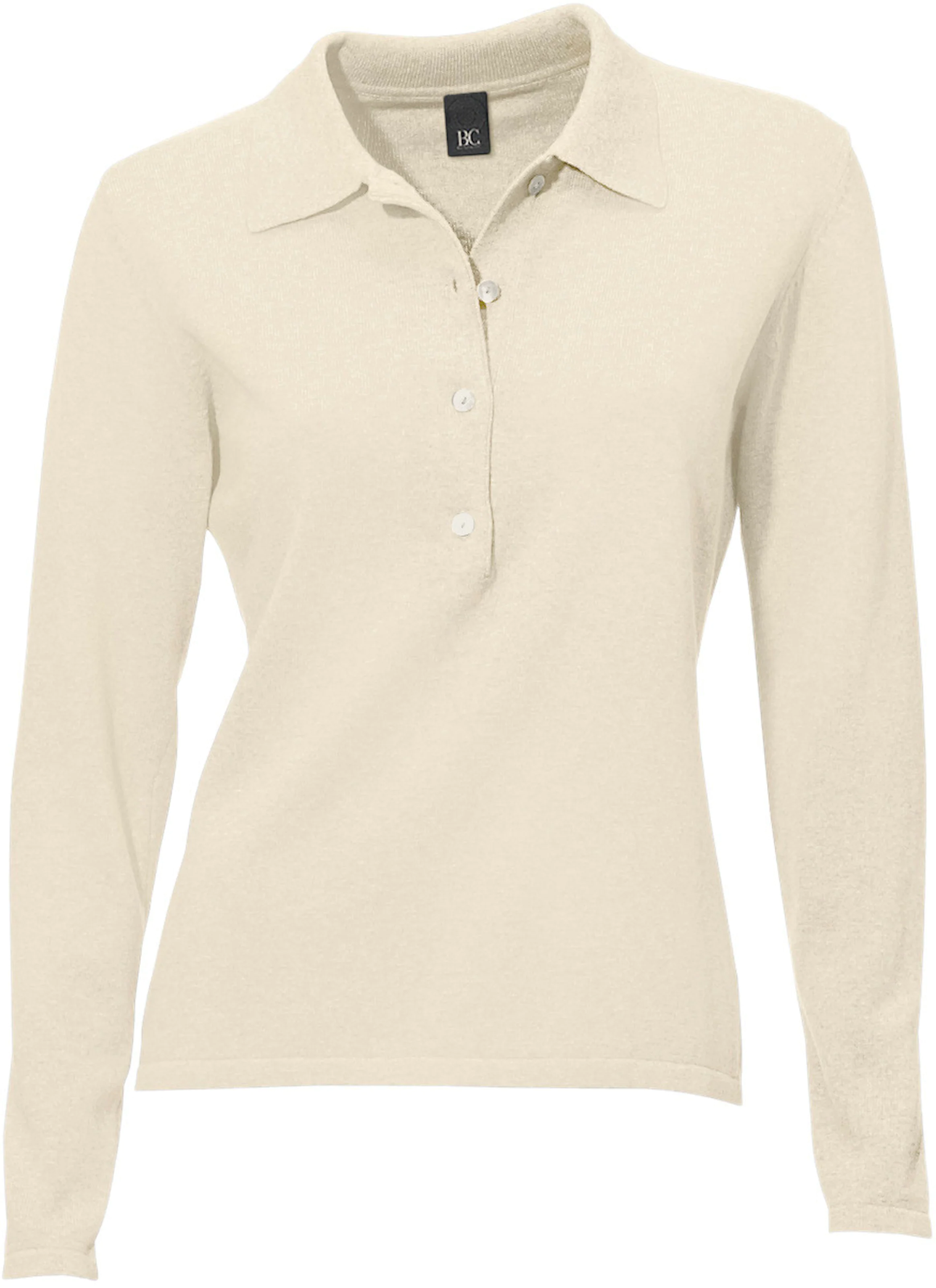 heine Polopullover in offwhite